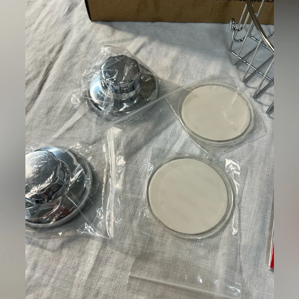HASKO Chrome Shower Caddy